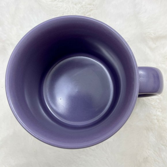 Vintage 1997 Warner Bros. Bugs Bunny Is It Lunch Time Yet 14oz Mug Purple - Picture 7 of 8